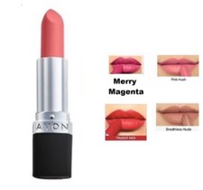 Avon True Colour Matte Lipstick - Various Shades
