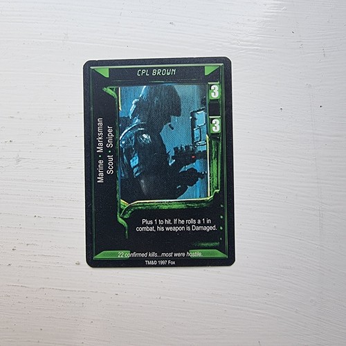 Aliens Vs. Juego de cartas coleccionables Predator CCG AVP individuales A-O - Imagen 49 de 144