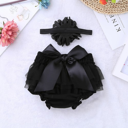 Baby Frilly Ruffle Bloomers Newborn Diaper Covers Birthday Photo Props Girl Boy - Picture 33 of 56