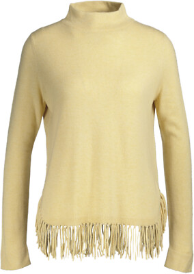 NEU! Repeat Damen  Pullover aus Kaschmir, popcorn gelb, Gr. 36