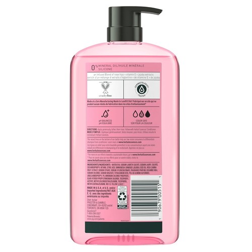 Herbal Essences Hagebutten glattes Shampoo, 29,2 flüssige Unzen, flüssige Unzen - Bild 2 von 6