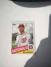 2020 Topps - 1985 Topps Baseball #85-100 Max Scherzer (PWE)