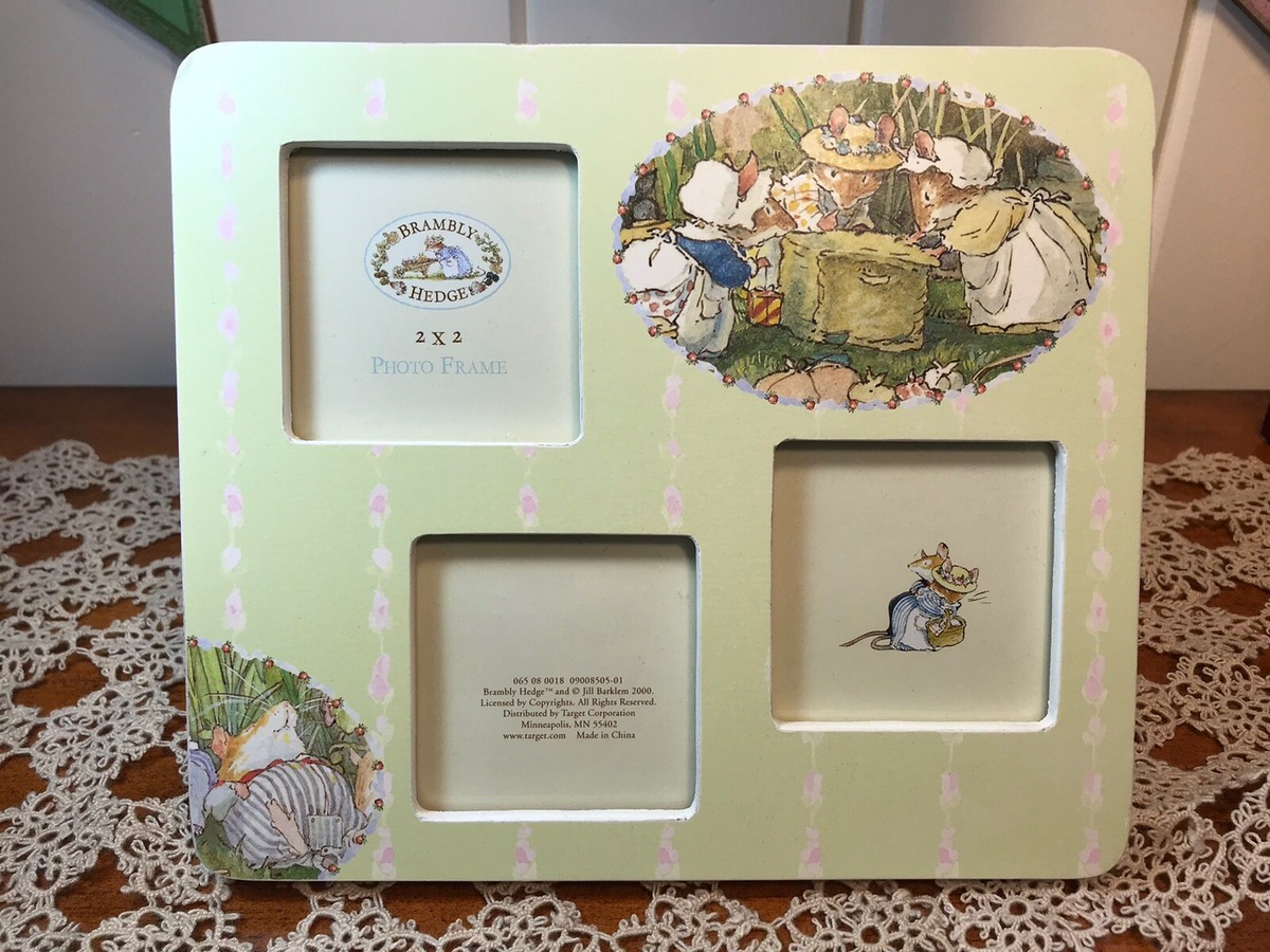 NEW Brambly Hedge Wooden Photo Frame 2” X 2” Primrose Triple | eBay