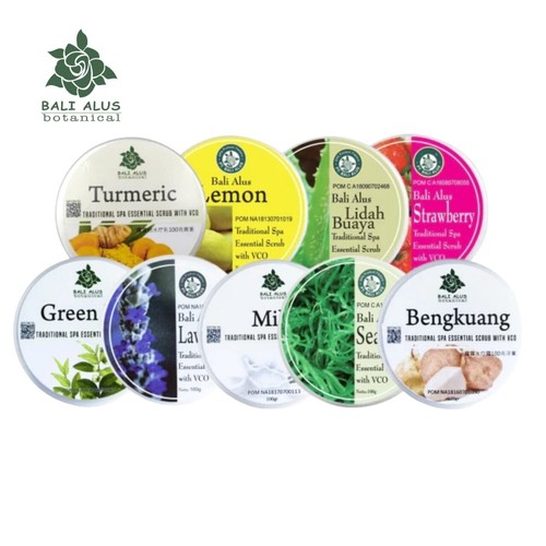Bali Alus, Tradisional Spa Essential Scrub With VCO, 100g, Cendana Madu x 1 - Picture 2 of 5