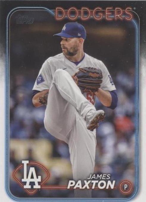 2024 Topps Update Series - James Paxton #US27 - 1 of 1