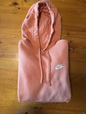 Nike Sportswear Club Fleece Men's Pullover Hoodie - Orange Size Small