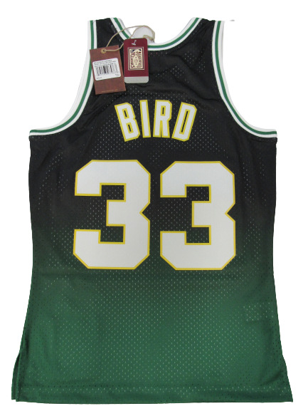 Men's Mitchell & Ness Larry Bird White Boston Celtics 1985-86