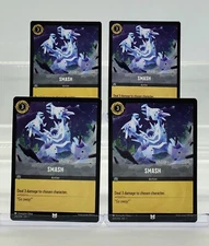 Disney Lorcana Smash 200/204 The First Chapter Uncommon 4 Cards Set