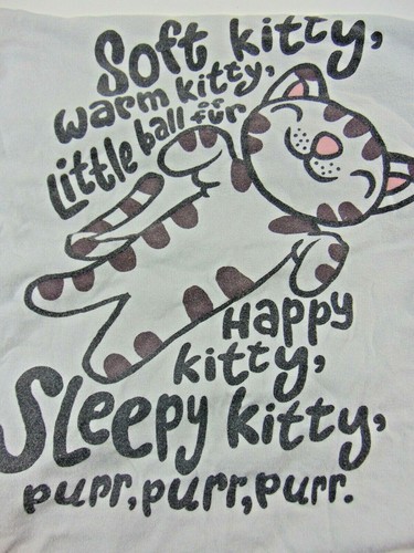 Camiseta The Big Bang Theory Ripple Junction Talla M Gris/Negro Suave Gatito - Imagen 11 de 12