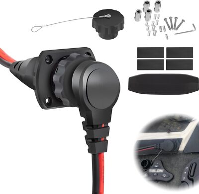1865128 MKR-26 Trolling Motor Plug for Freshwater Saltwater Applications 8 AWG