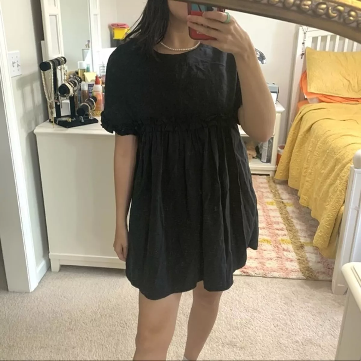 Dress with shorts underneath cheap zara