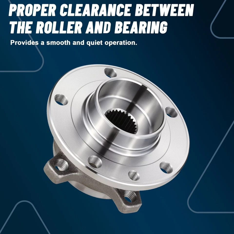 Front Rear Wheel Hub Bearing Kit for 2014 2015 2016 - 2020 Jeep Cherokee AWD Foto 3 de 4