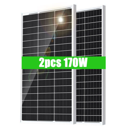 100W 120W 150W 170W 200W 300W Solar Panel 12V Mono Caravan Home Off Grid Boat RV - Picture 19 of 29