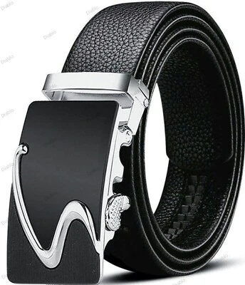 DESIGN BY ITALY DIABLO ✅ Echt Büffel Herrengürtel Automatik Jeans Schnalle LEDER Gürtel XXL Breit NEU