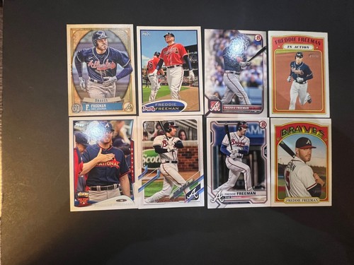 FREDDIE FREEMAN - Lot 8 DIFFERENT CARDS - MINT - 2024 World Series MVP - Dodgers - 第 1/1 張圖片