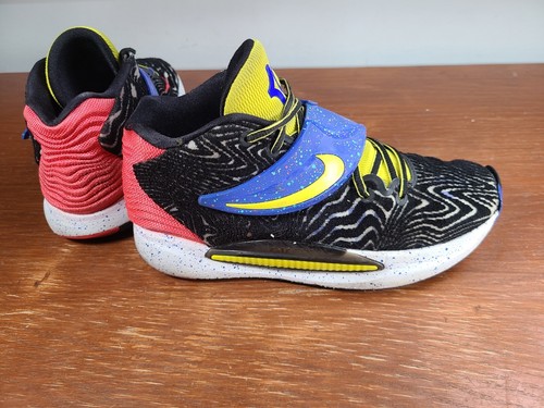 Nike KD 14 Pop Art Sneakers Taglia 9 Scarpe da Basket Allenatore Atletico CW3935-004 - Foto 8 di 10