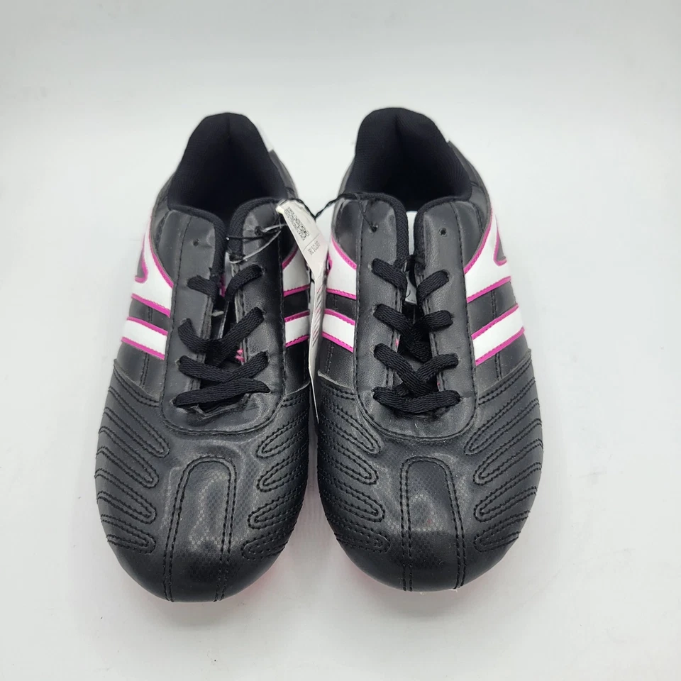 Botines de fútbol Starter para niñas jóvenes rosas y negros - talla 4. Nuevo con etiquetas Foto 3 de 4