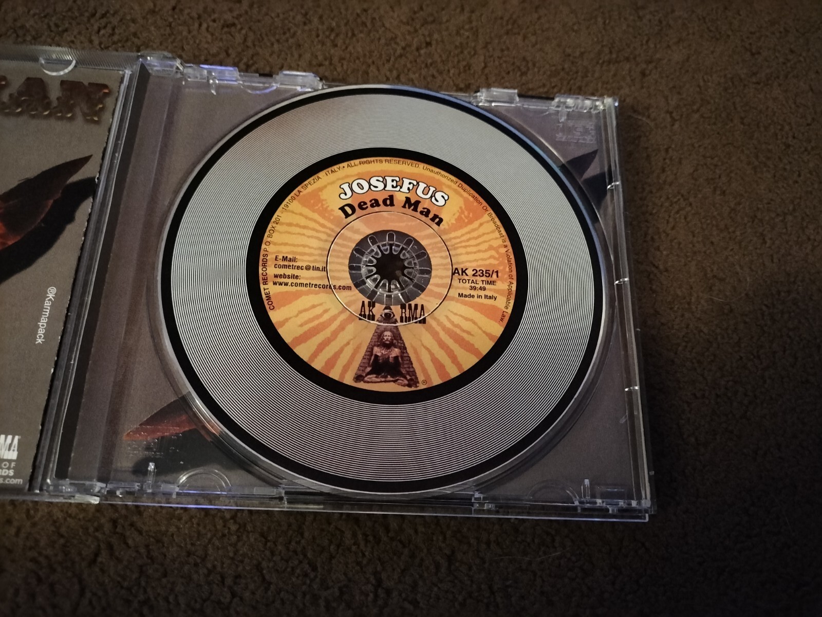 Josefus Dead Man CD (2001) Psych 1970 eBay