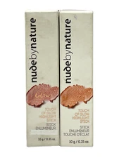 Nude By Nature Touch Of Glow Highlight Stick (10g/0.35oz) NEW! You Pick!