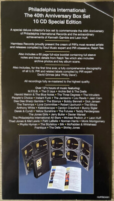 新品/10/CD Philadelphia International 40th Philadelphia International Records - 40th Anniversary Box