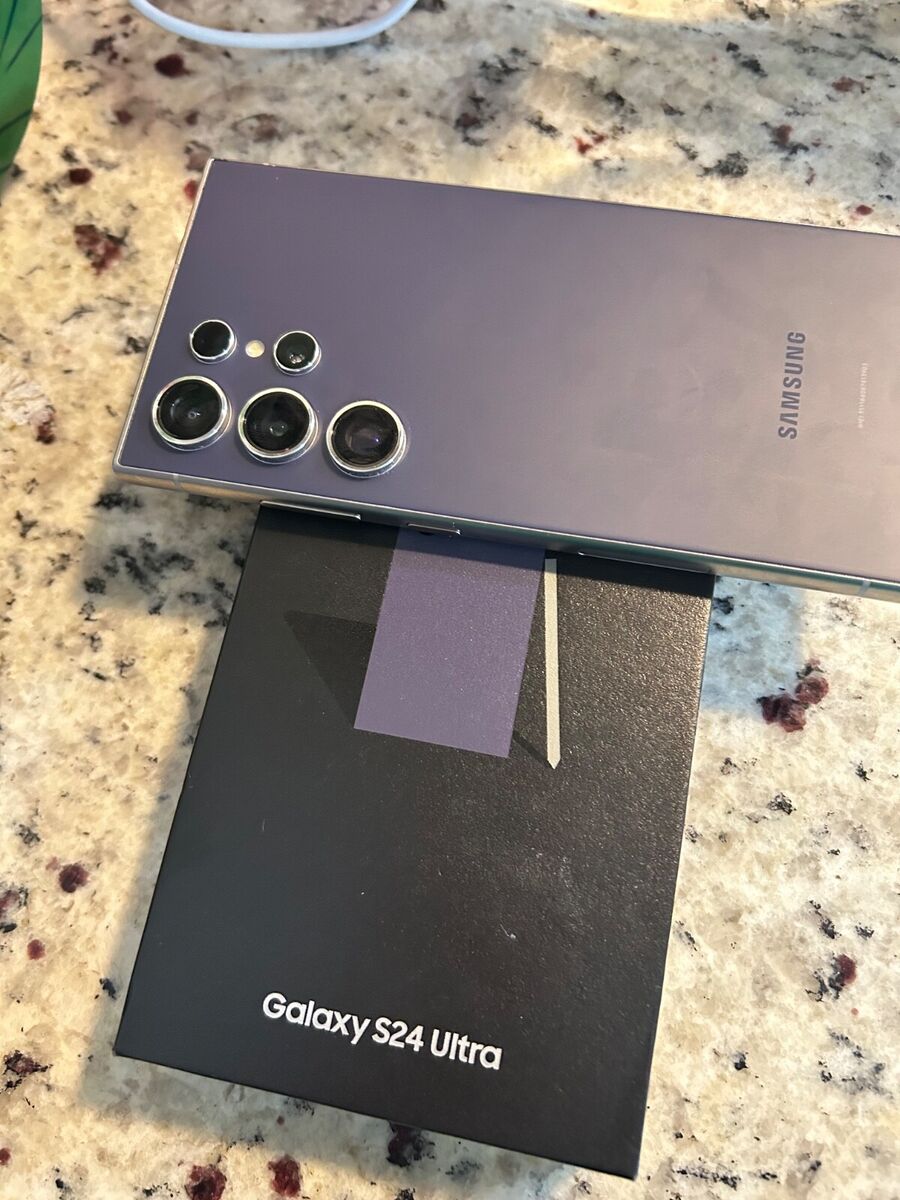 Samsung Galaxy S24 Ultra - 256 GB - Titanium Violet (AT&T Samsung Galaxy S24 Ultra - 256 GB - Titanium Violet (AT&T