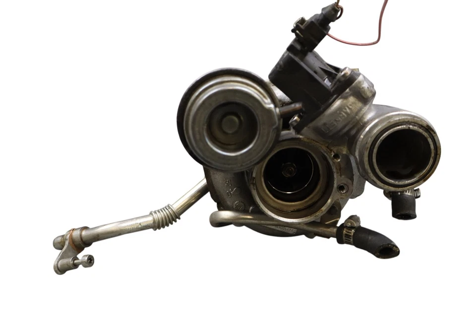 09-12 BMW 750Li 750i Turbo Cargador Izquierdo Turbocompresor Carcasa 7576985 Fabricante Original Foto 4 de 4