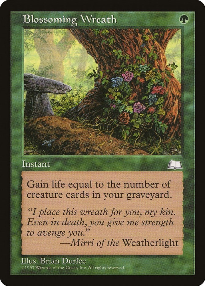 MP - Blossoming Wreath WTH - 120 Weatherlight