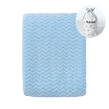 CREVENT 30''X40'' Soft Cozy Warm Baby Blankets for Boys Girls Solid Color - All