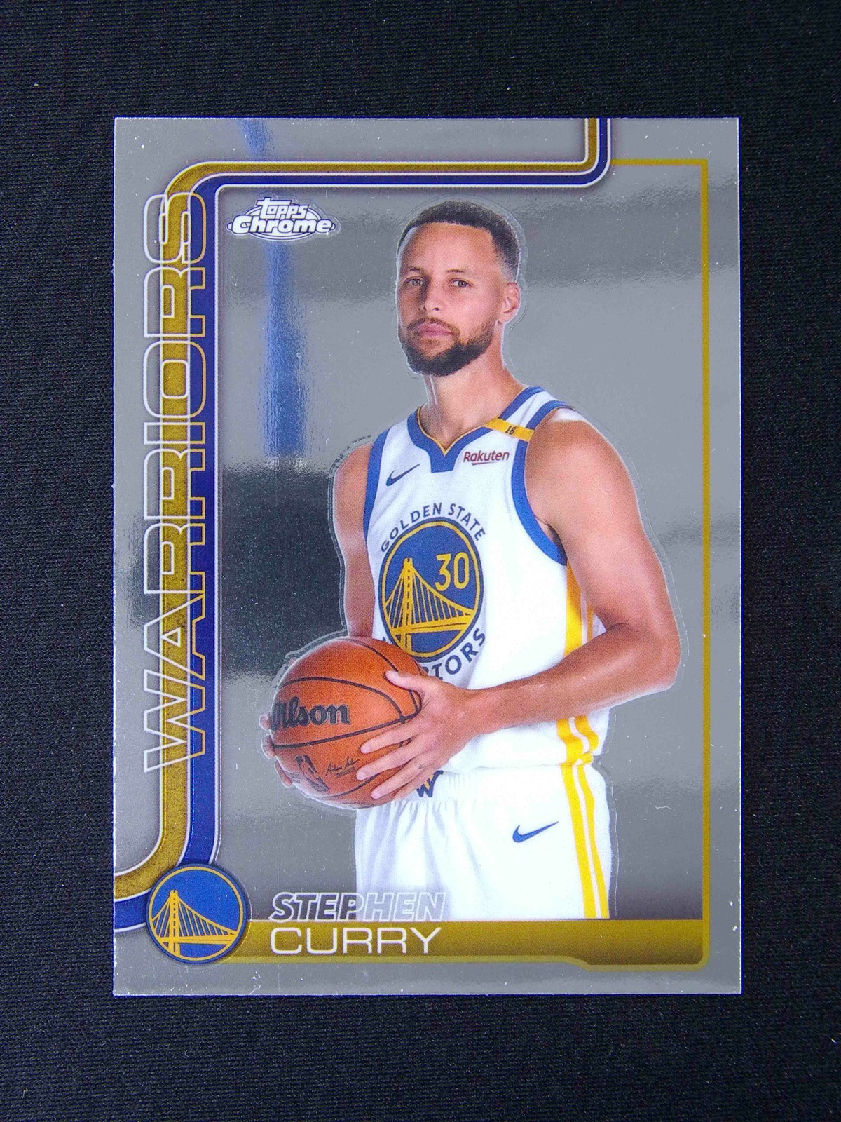 2025-26 Topps Chrome Stephen Curry #201 Variation SP