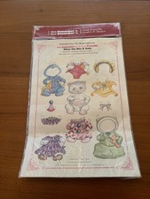 Poupées en papier vintage 1988 Kitty Cucumber's Friends Prisiclla & Buster neuves NOS