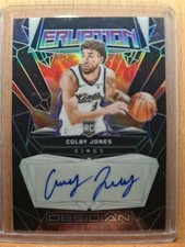 Colby Jones #RE-CBY #57/99 2023-24 Obsidian Eruption Auto PRIZM Rookie L0104A