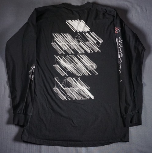 Camisa Kendrick Lamar Damn Tour Para Hombre Grande Negra Manga Larga 2017 Rap TDE Concierto - Imagen 8 de 8