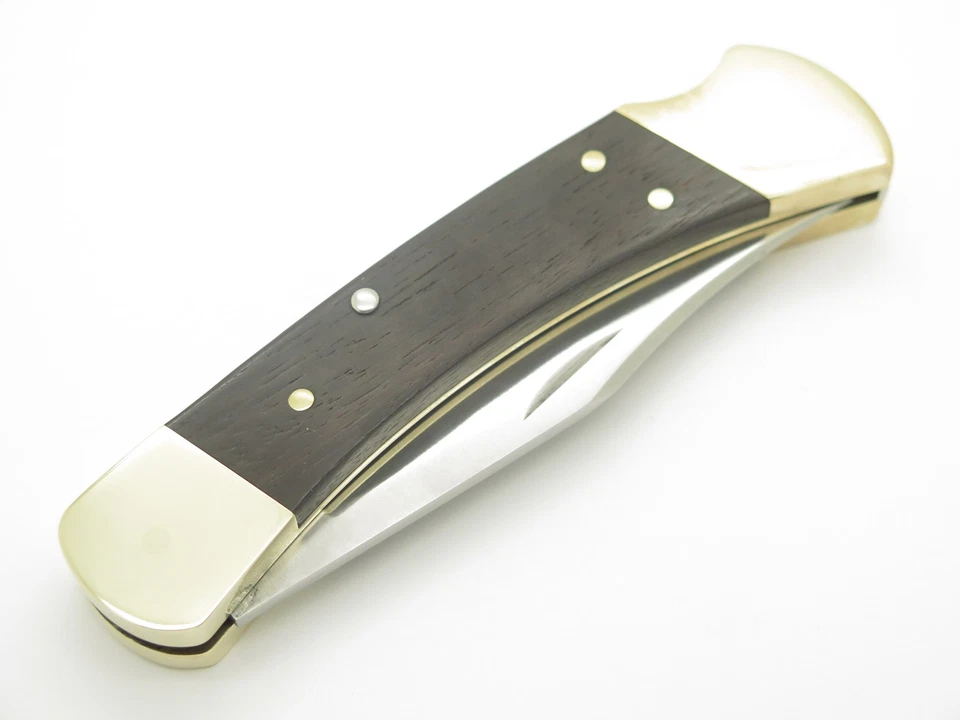 Vintage Buck 110 Folding Hunter Lockback Knife 440C Blade 2 Dot - Image 4 of 4