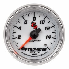 Autometer Electronic Egt Gauge C2 52mm 1600 F