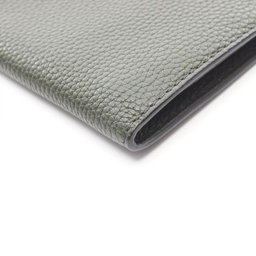 Salvatore Ferragamo Second Bag Clutch Bag Leather Green 24 0755 Used - Picture 3 of 3