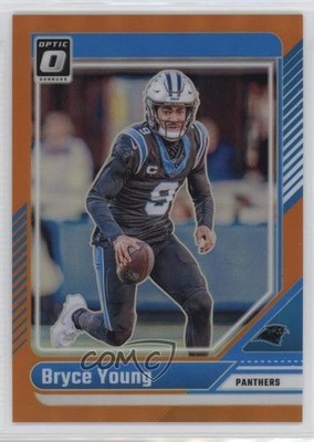 2024 Panini Donruss Optic Orange Prizm /249 Bryce Young #26 19l7