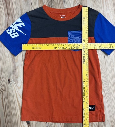 Nike Skateboarding Pocket Shirt Boys SB Short Sleeve Tee Top Size M - Picture 4 of 4