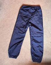 Vintage The North Face Gore-Tex Navy Rain Pants Men s USA Made Outdoor Hiking