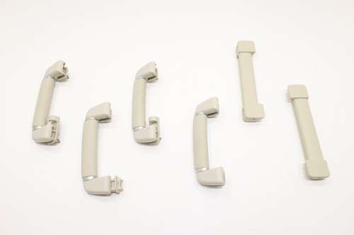 2013 - 2022 LAND ROVER RANGE ROVER ROOF INTERIOR GRAB BAR SET OF 4 OEM BEIGE_TKC