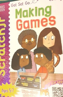 New Junior Making Games Coding Scratch Tech Children Age 5-7 Kids book