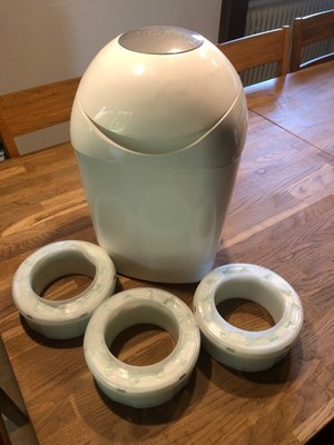Tommee Tippee sangetic tec Windeleimer mit 3 Ersatzkassetten, wenig genutzt