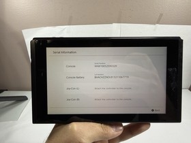 Nintendo Switch V1 HAC-001 Unpatched Tablet Only TESTED!