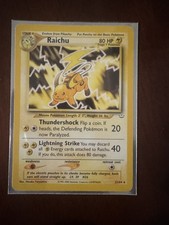 Raichu #21 | Pokemon Neo Revelation on eBay