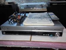 PANASONIC DMR-EH75V HDD 80GB/DVD/VCR/SD 4x1 Combo Recorder with Remote HDMI