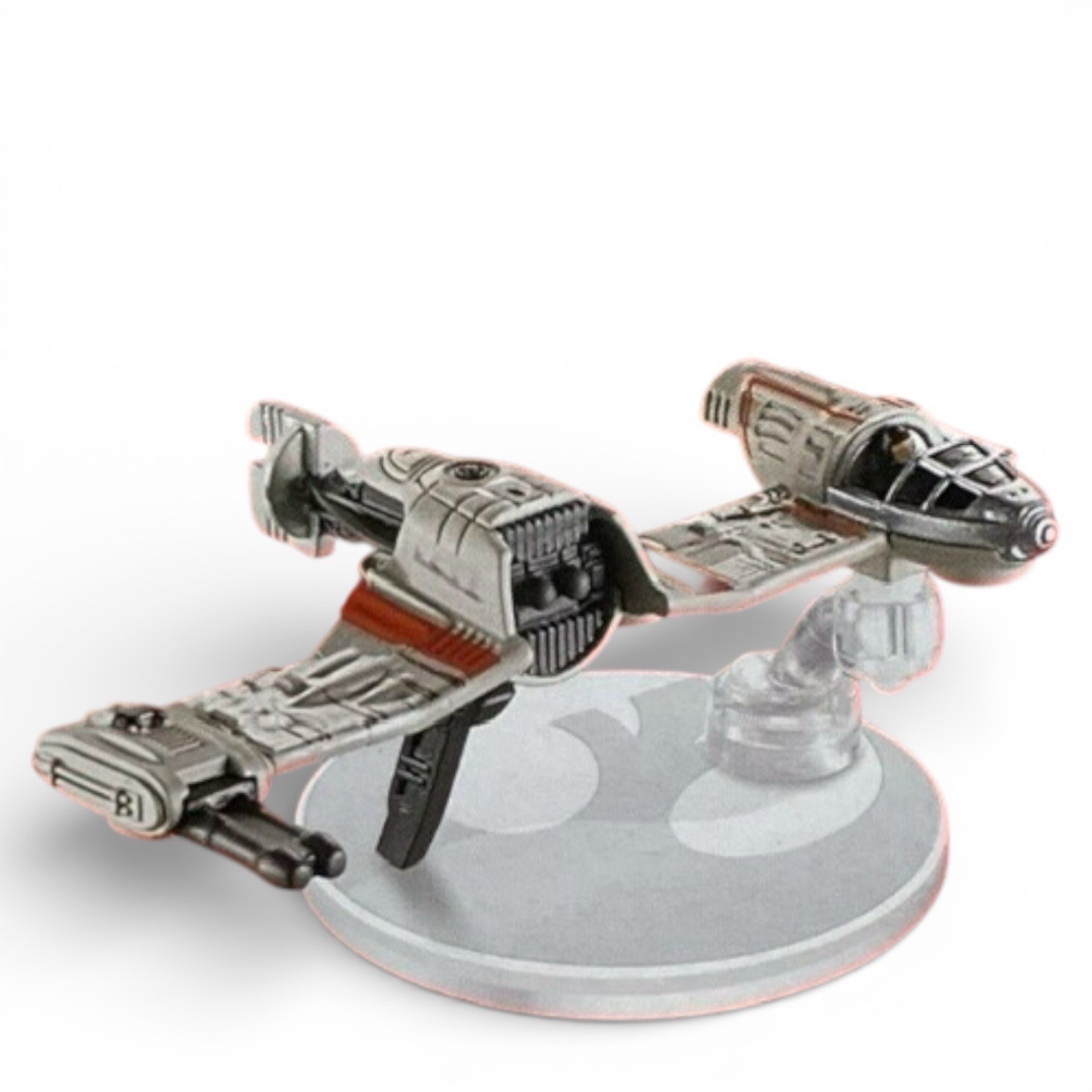 Starships Star Wars Poe's Ski Speeder Die Cast W/stand Disney Mattel
