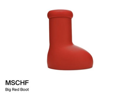 BNIB MSCHF Big Red Boots Size 13 Rare Size!  MSCHF010   Astro Boy 