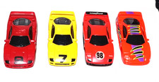 Tyco F40 ferrari 4 bodies only .NEW Super Deal
