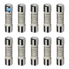 10 X Zylindersicherungen Littlefuse 1421032 10mm x 38mm CH10 32A 400V GG