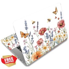 SUPERDANT Flower Butterfly Laptop Skin