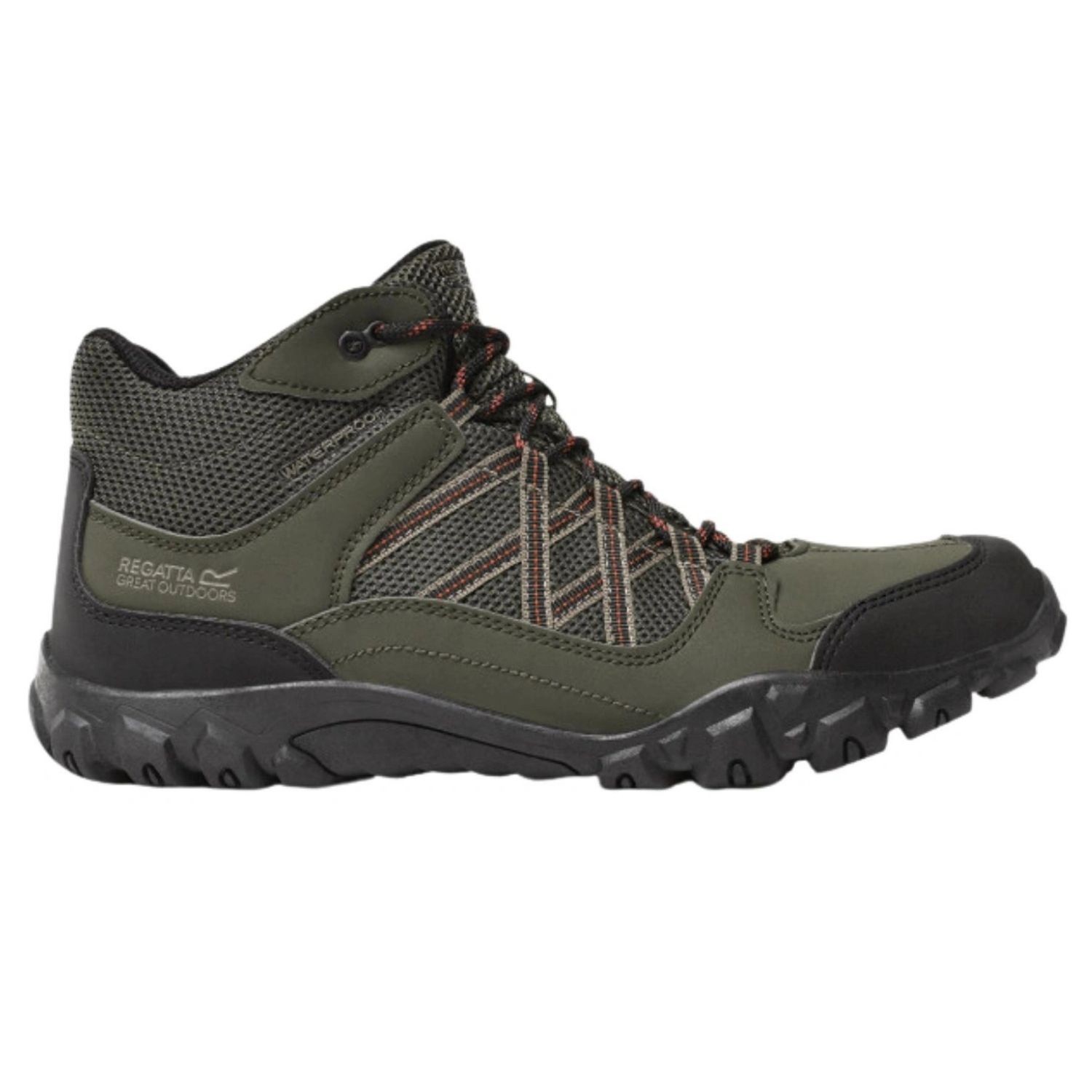 Botas de trekking Regatta Edgepoint Mid para hombre impermeables bajas caqui 41